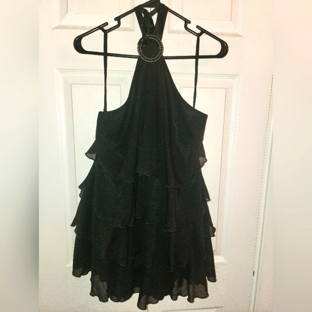 🍍NWT!! Lane Bryant Ruffle Tiered Halter Top